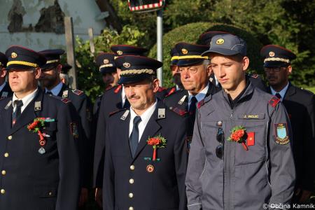 Slovesnost ob odprtju prizidka Prostovoljnega gasilskega društva Tunjice (28)